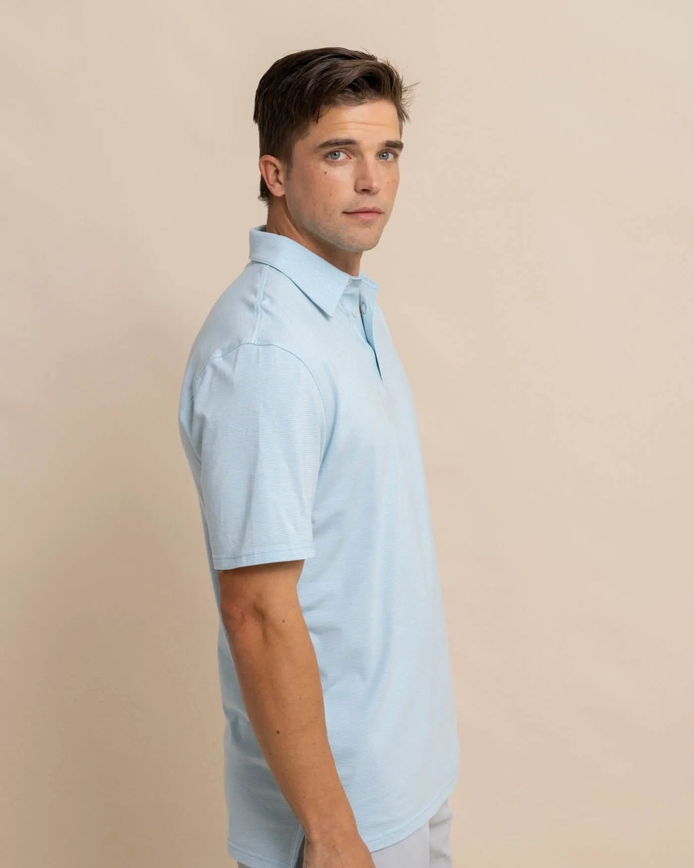 The Seaport Davenport Stripe Polo - Sale