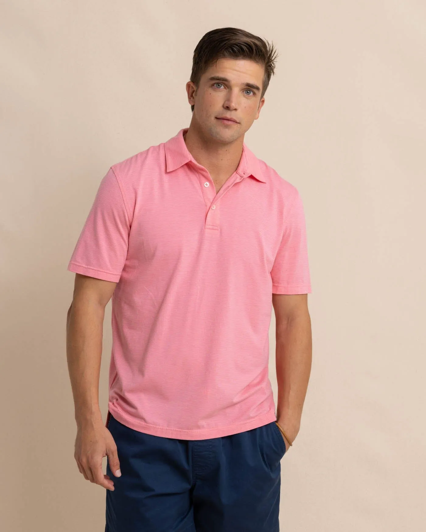 The Seaport Davenport Stripe Polo - Sale