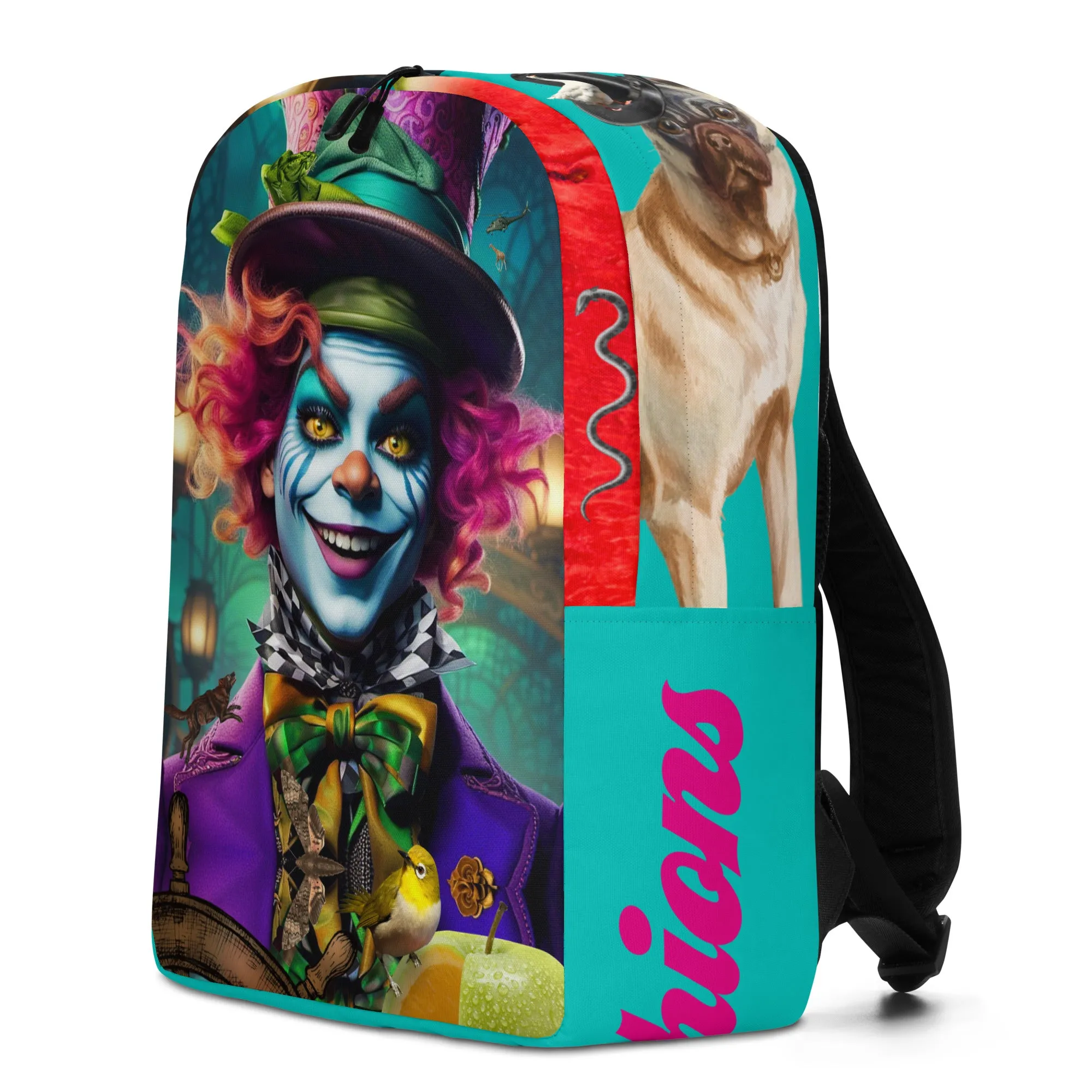 “The Unusual World of Wally McFluster, The Mad Hatter” Movie Backpack