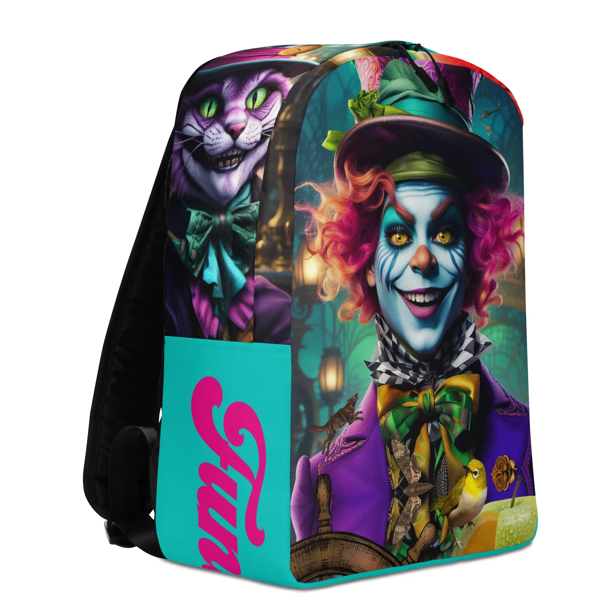 “The Unusual World of Wally McFluster, The Mad Hatter” Movie Backpack