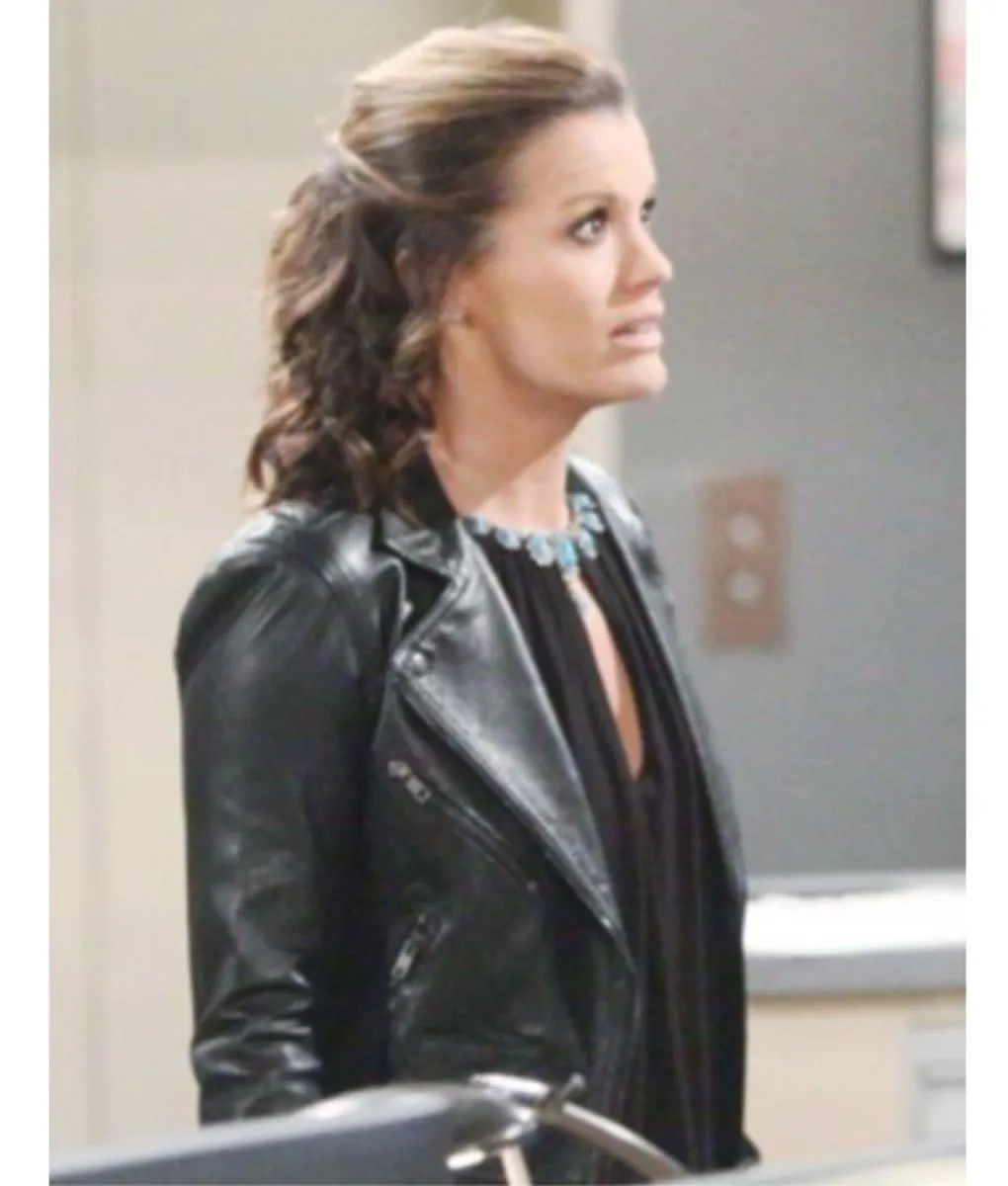 The Young and the Restless Melissa Claire Egan Leather Jacket