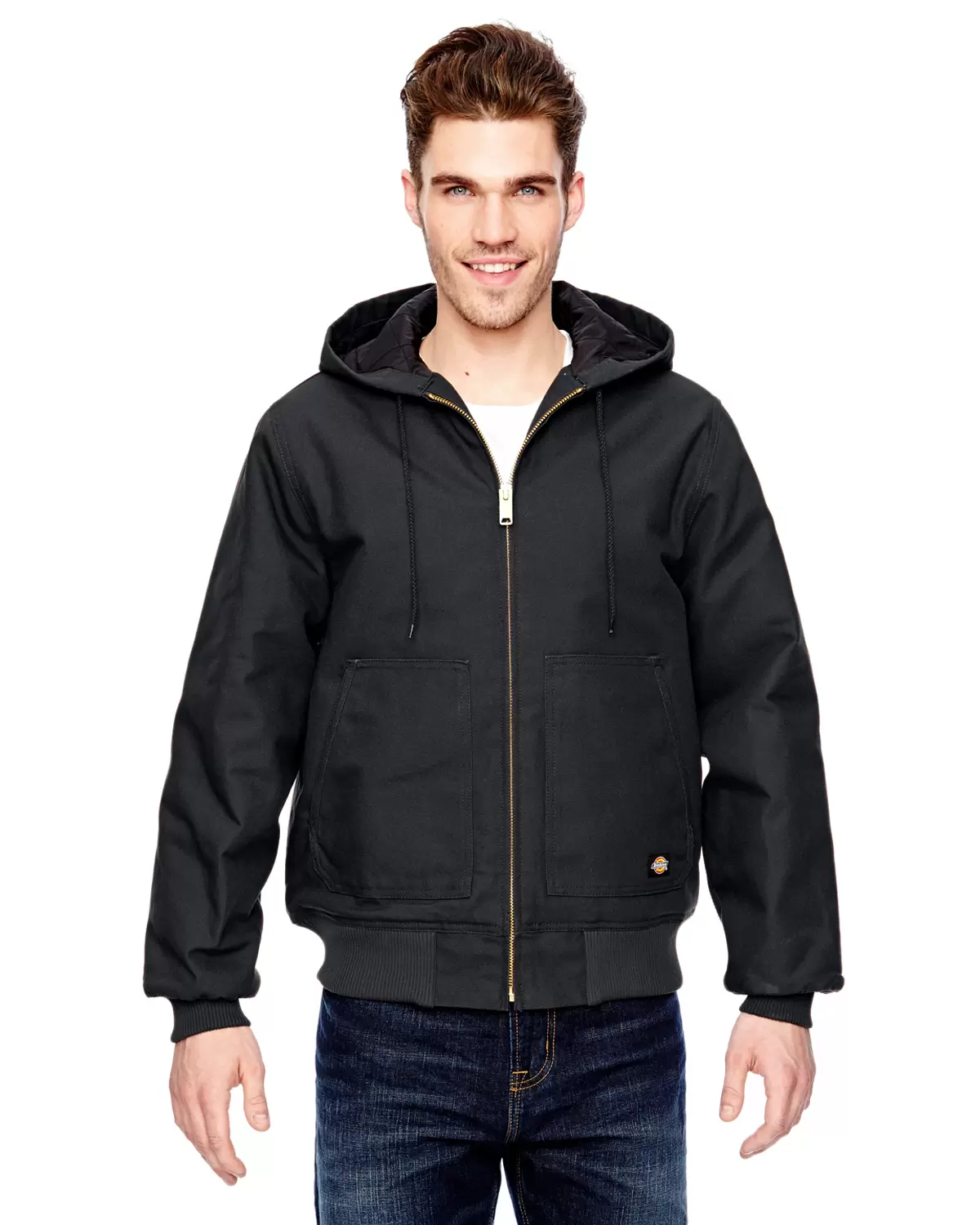 TJ718 Dickies Hooded Duck Jacket M - 6XL  SKU: TJ718