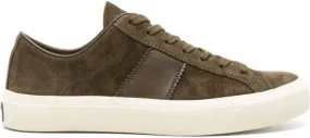 TOM FORD Cambridge suede sneakers Green