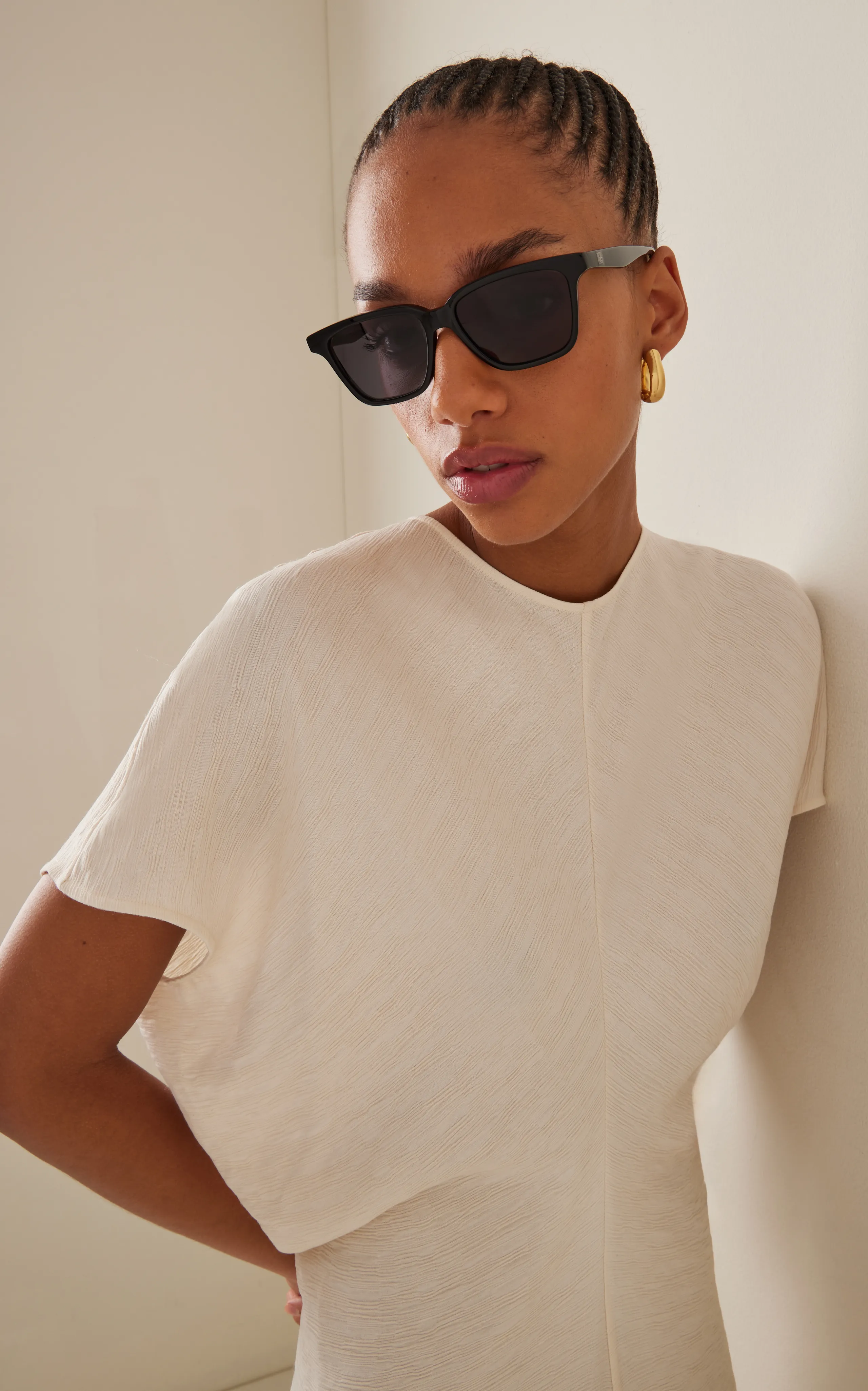 Toteme The Square Acetate Sunglasses