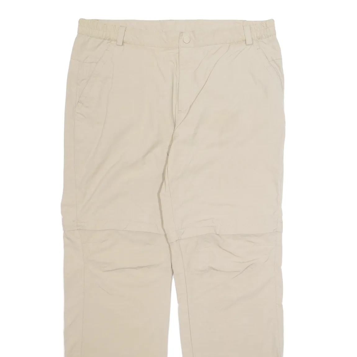 TREVOLUTION Outdoor Mens Trousers Beige Regular Straight W36 L31