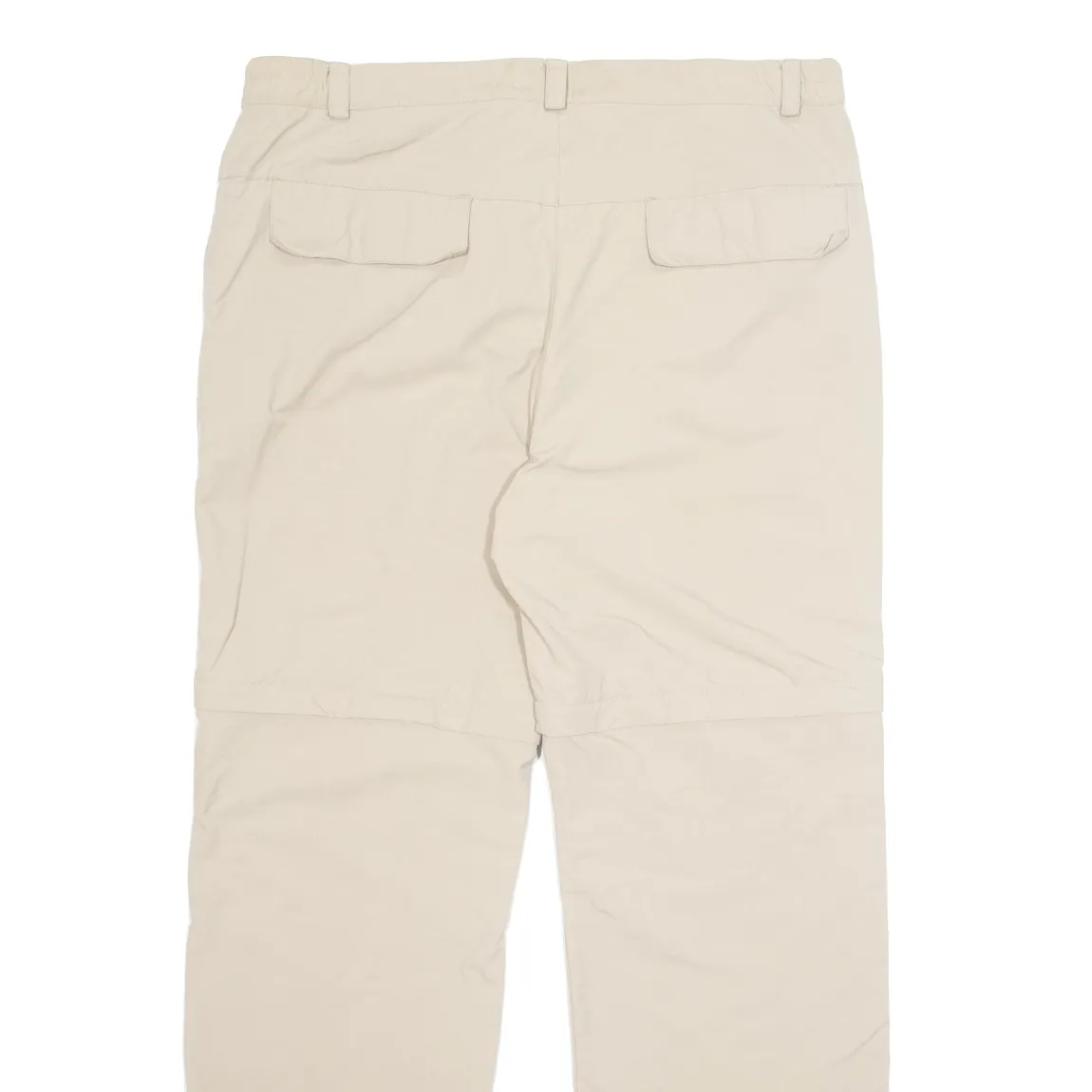 TREVOLUTION Outdoor Mens Trousers Beige Regular Straight W36 L31