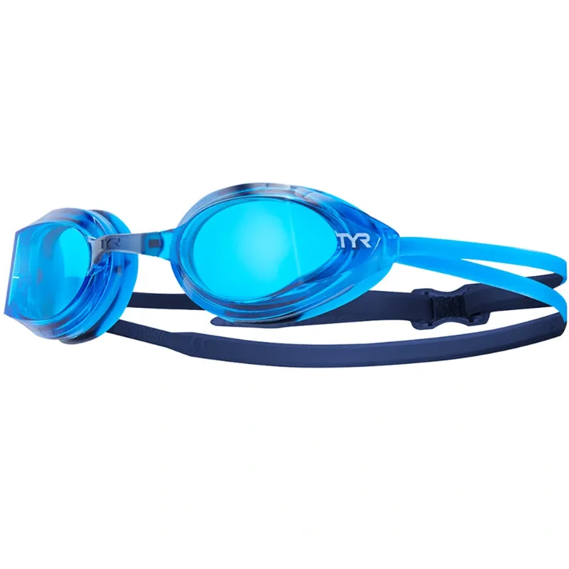 TYR - Edge-X Racing Adult Goggles - Blue/Navy