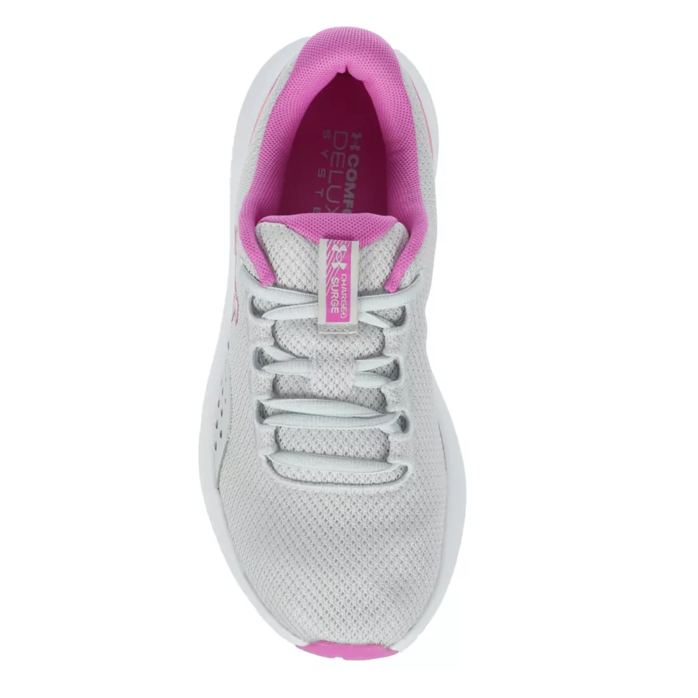 UNDER ARMOUR  WOMENS CHARGED SURGE 4 RUNNING SHOE