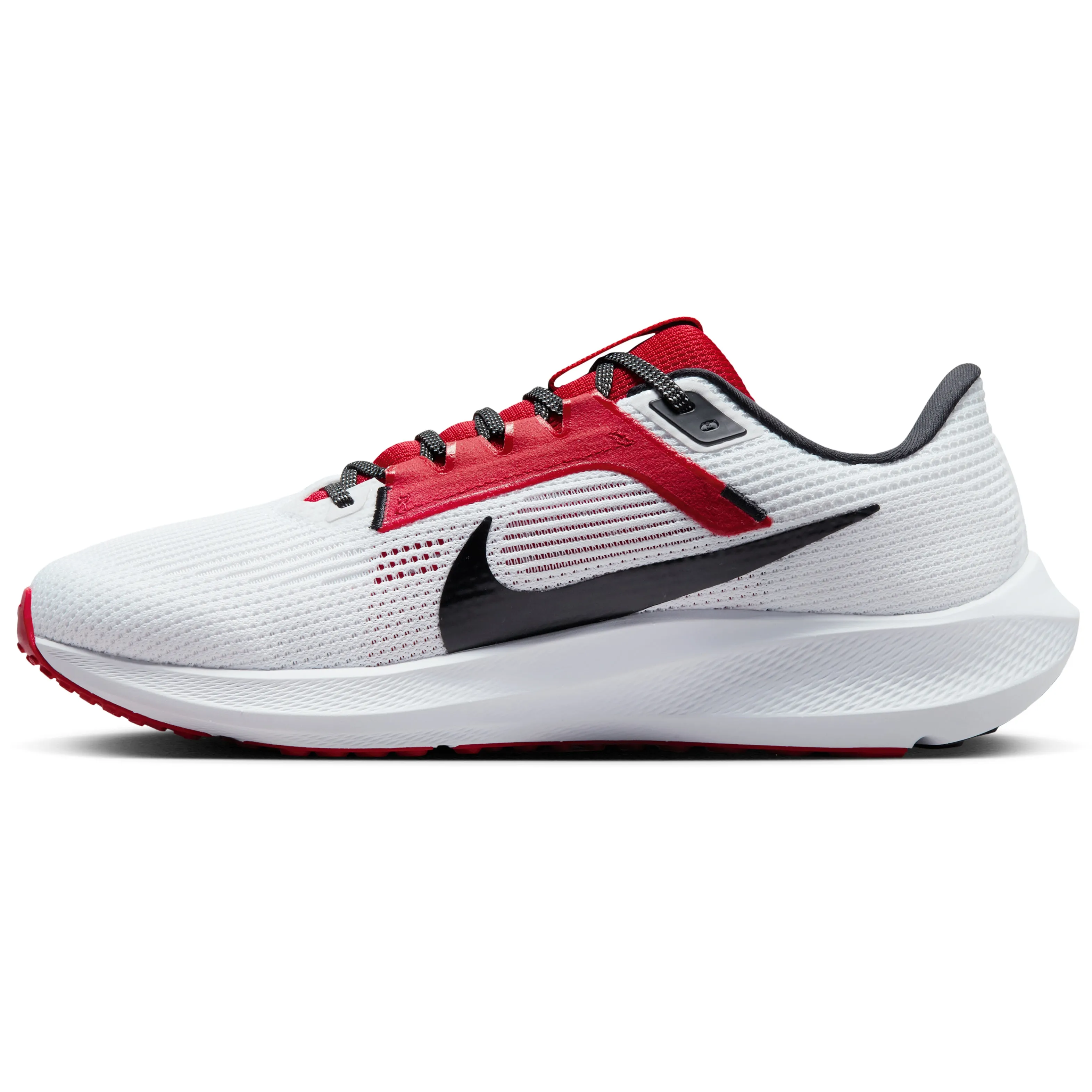 Unisex Nike  White Georgia Bulldogs Zoom Pegasus 40 Running Shoe