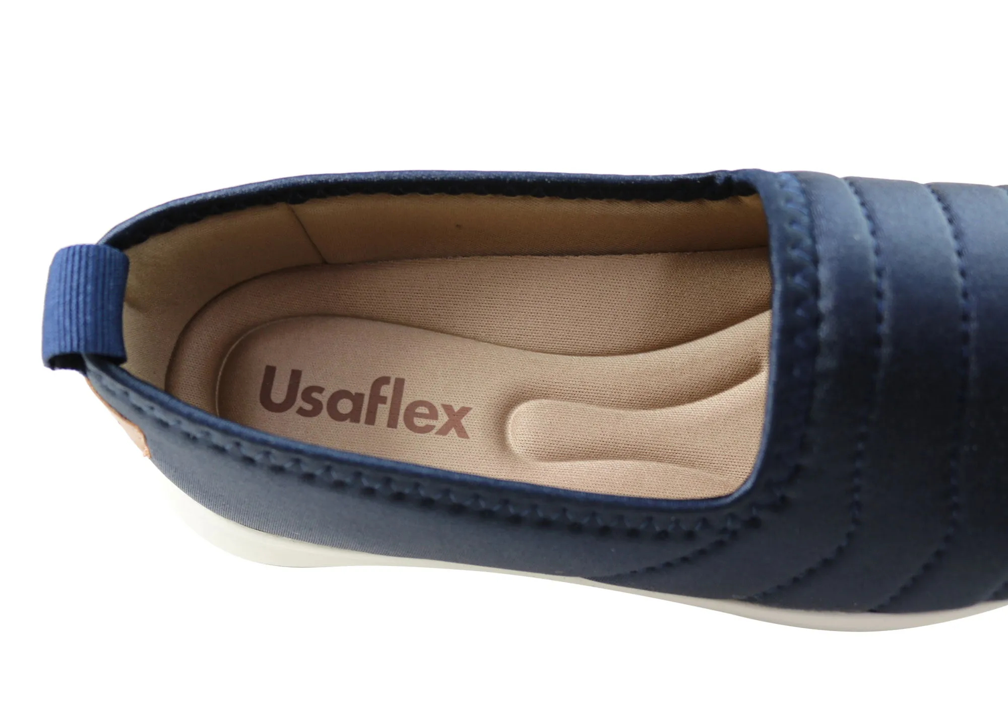 Usaflex Resna Womens Comfortable Cushioned Shoes Made In Brazil