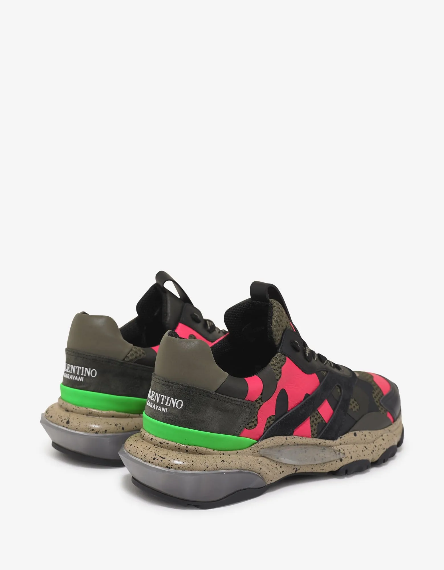 Valentino Garavani Multi Camo Bounce Trainers