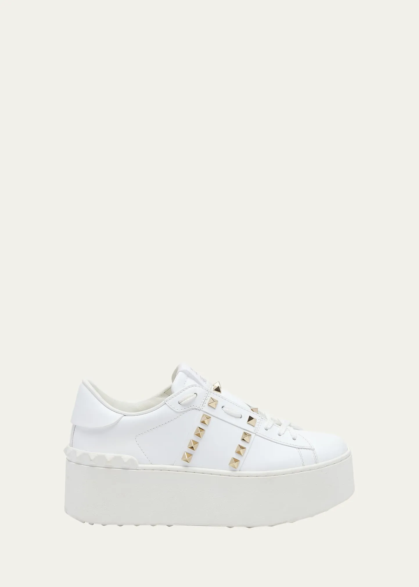 Valentino Garavani Rockstud Untitled Platform Sneakers