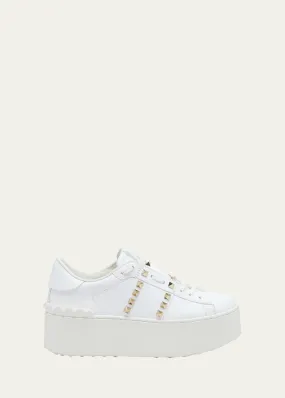 Valentino Garavani Rockstud Untitled Platform Sneakers