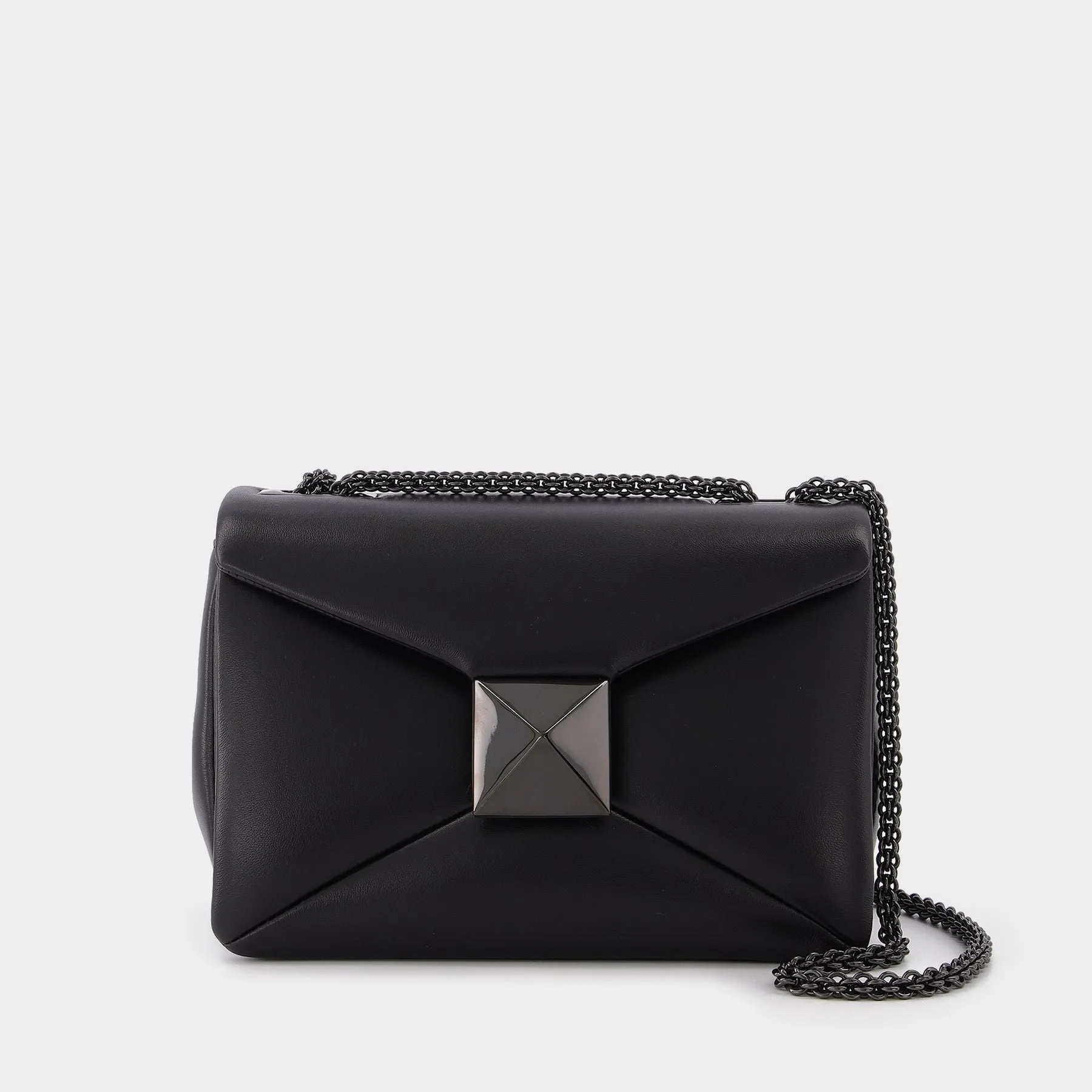 Valentino Garavani  Small Shoulder Bag | One Stud | Vit.Dauphine/T.On T.Pvd Maxi Stud