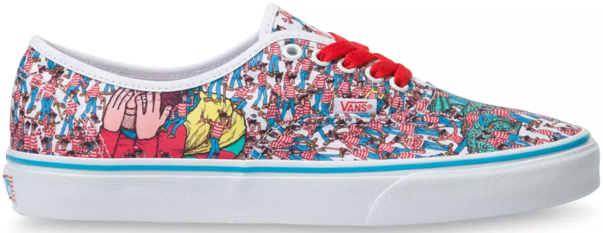 Vans Authentic Where's Waldo Land of Waldo