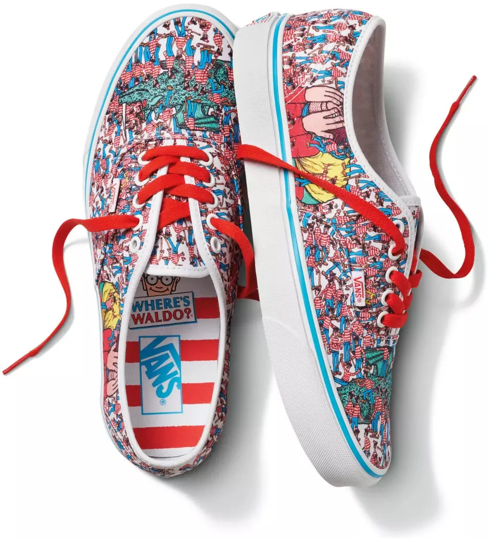 Vans Authentic Where's Waldo Land of Waldo