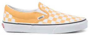 Vans Classic Slip-On Checkerboard Flax/True White