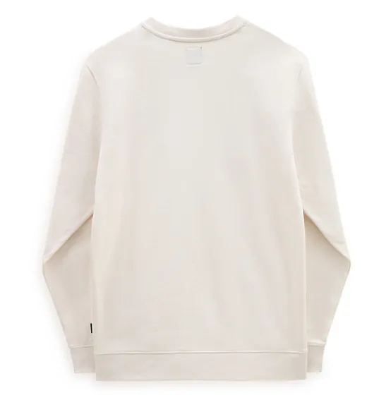 Vans Core Basic Mens Long Sleeve Crew Sweatshirt - Antique White