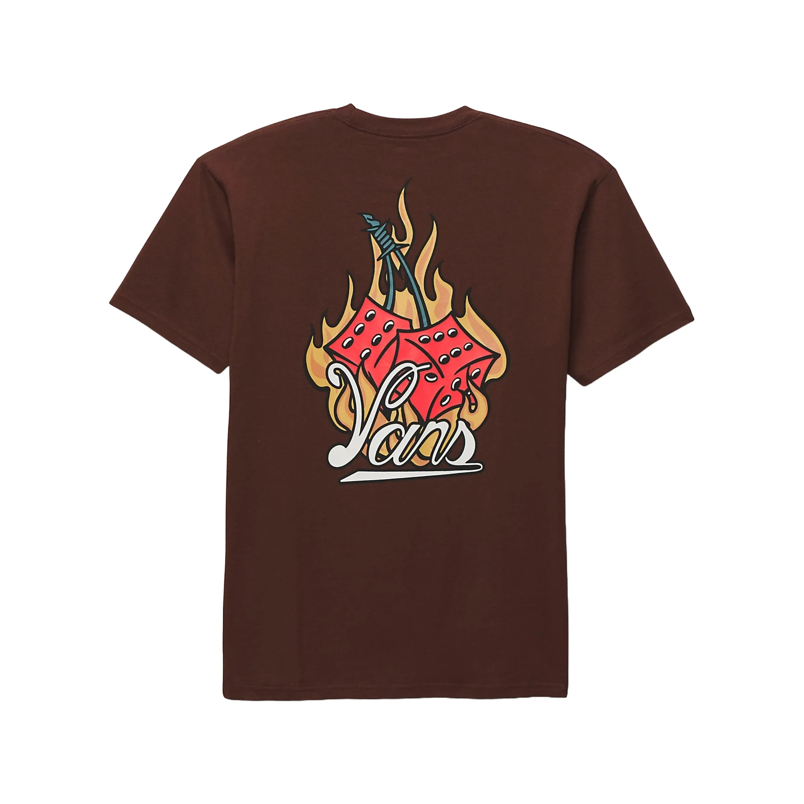 Vans Hot Box Cars T-Shirt - Bitter Chocolate exclusive at Remix