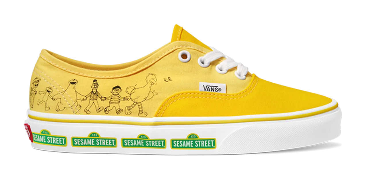 Vans Sesame Street Authentic Yellow