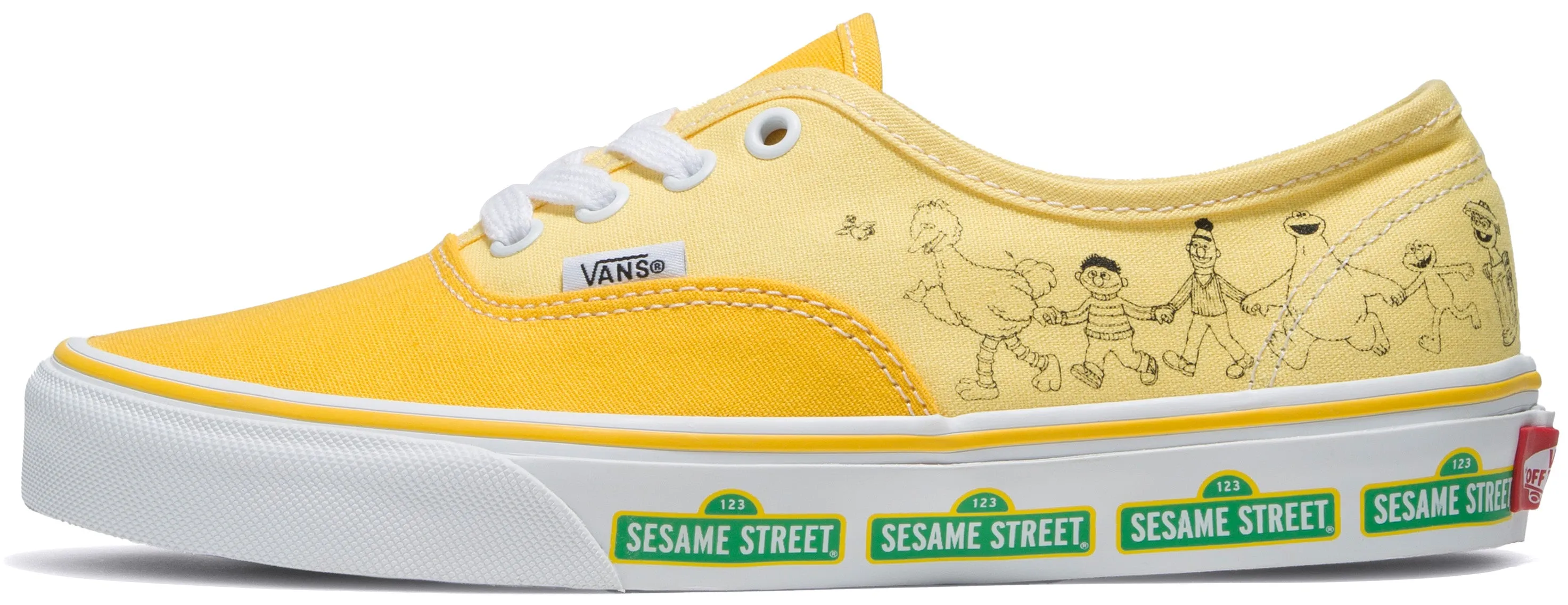 Vans Sesame Street Authentic Yellow