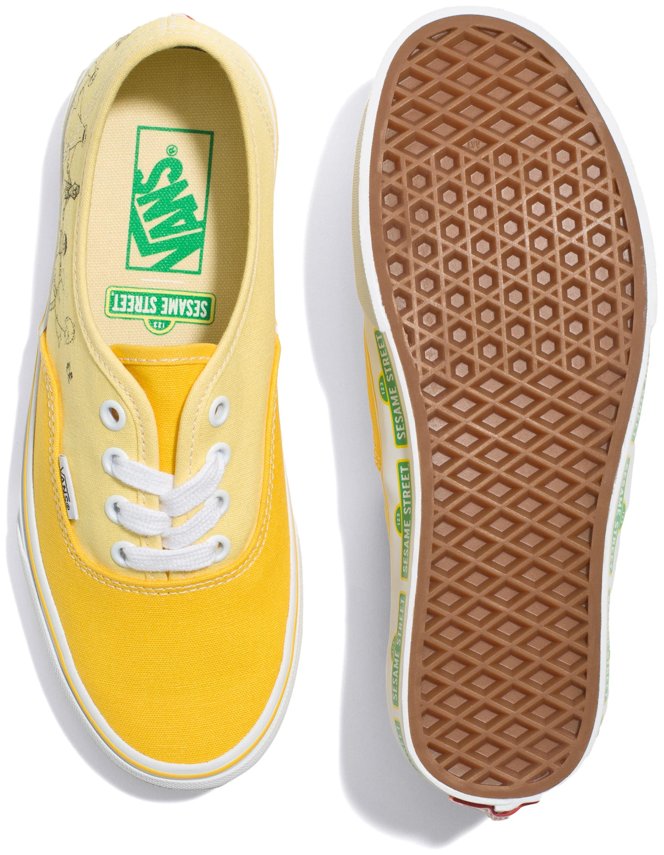 Vans Sesame Street Authentic Yellow