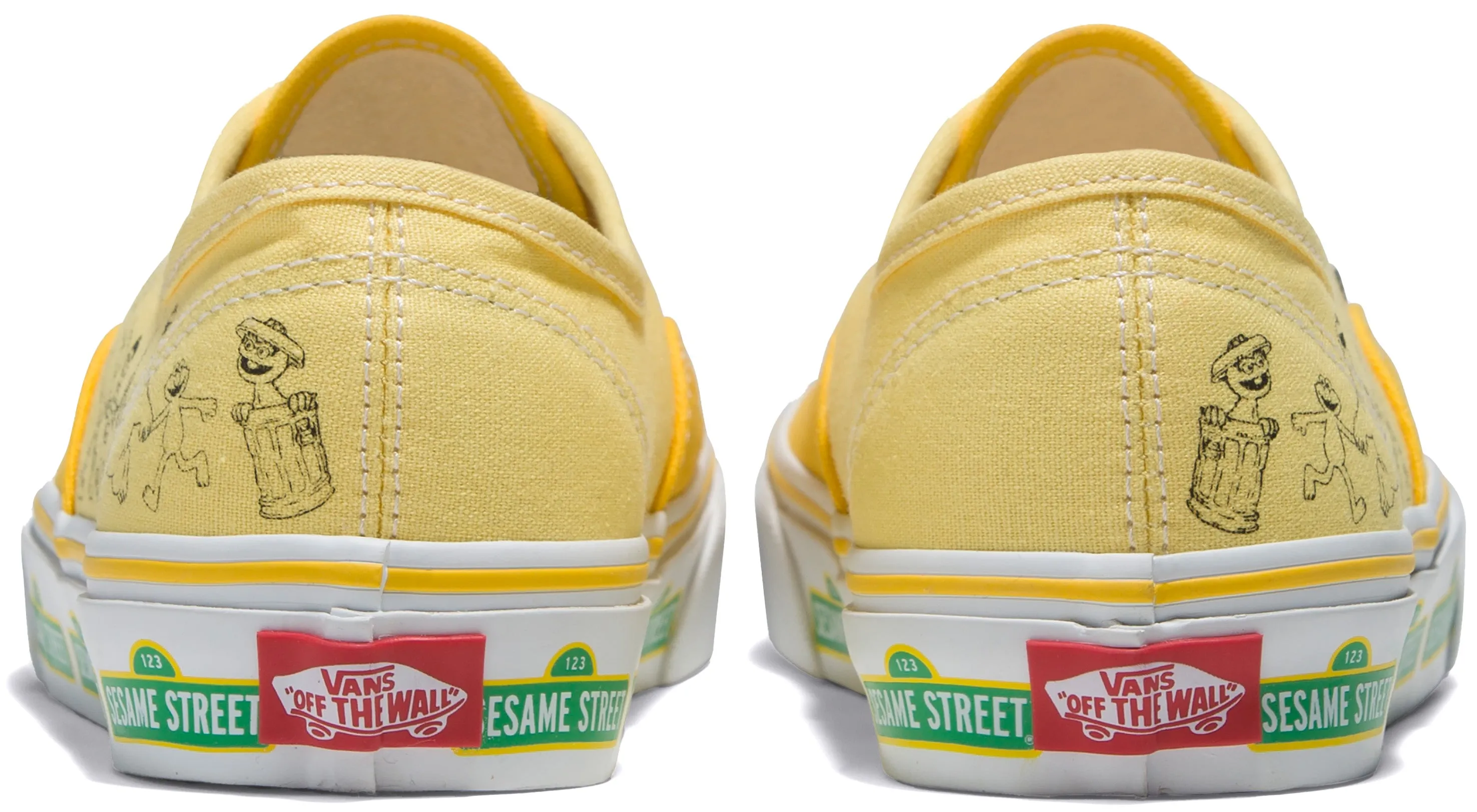 Vans Sesame Street Authentic Yellow