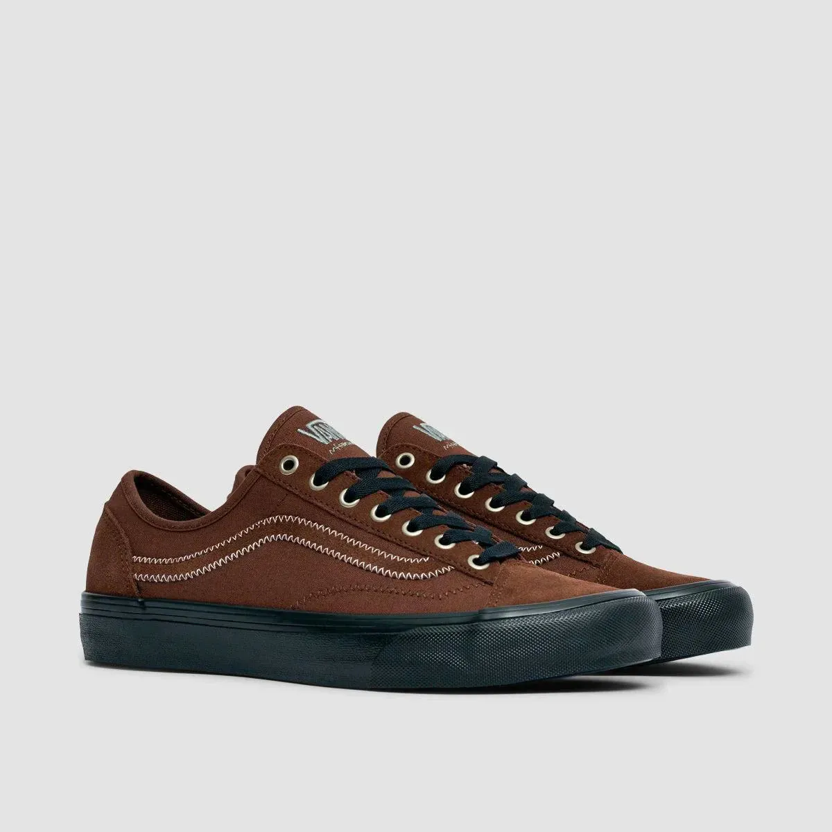 VANS STYLE 36 DECON MICHAEL FEBRUARY SHOES DARK BROWN/BLACK - UNISEX