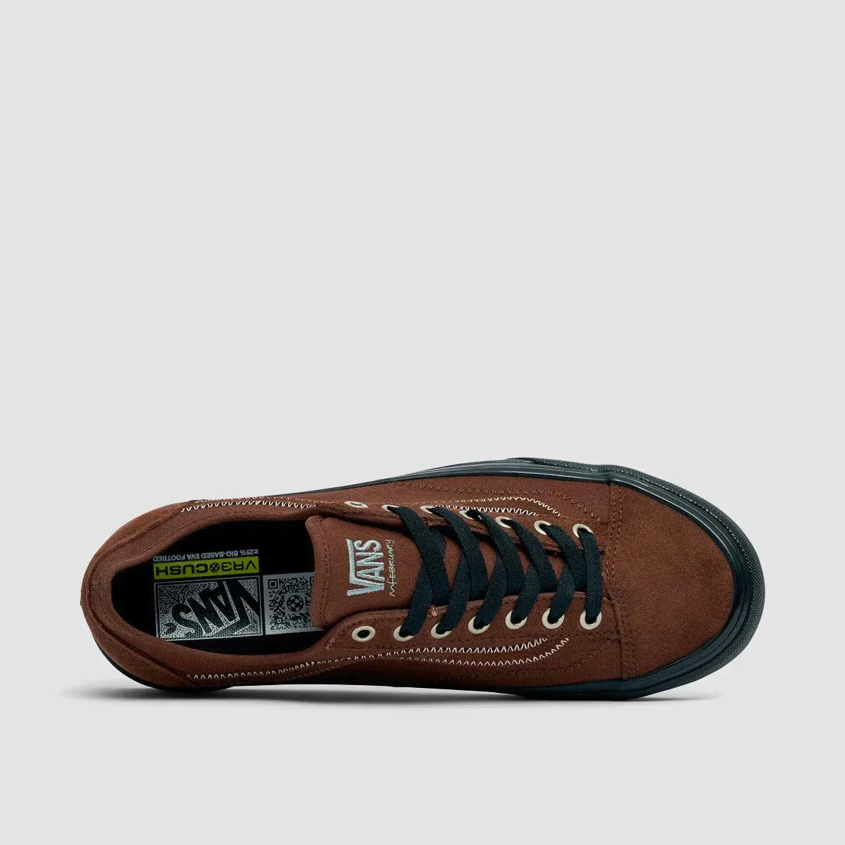 VANS STYLE 36 DECON MICHAEL FEBRUARY SHOES DARK BROWN/BLACK - UNISEX