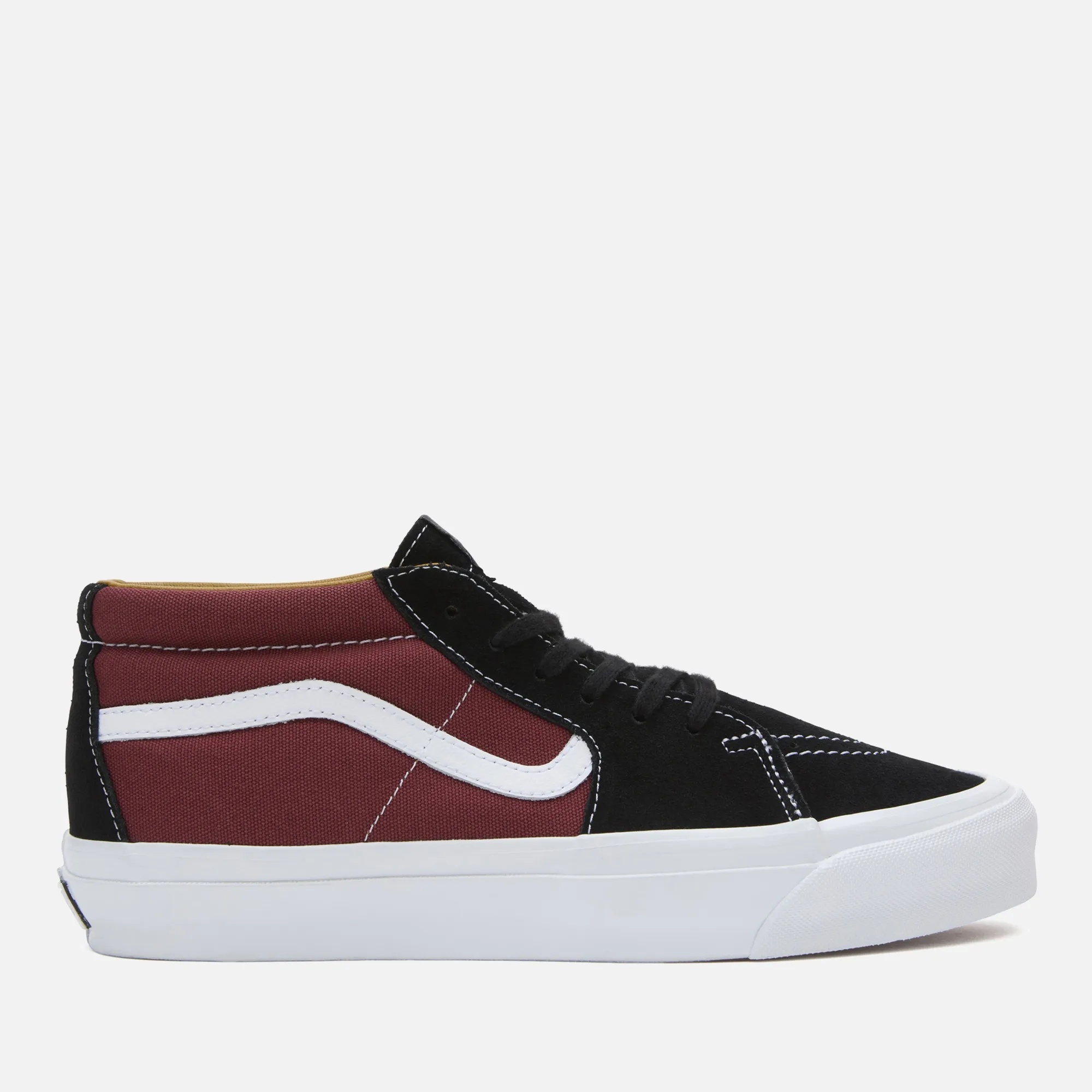 Vans Unisex Sk8-Mid Reissue 83 Canvas and Suede Trainers - UK 10 | Coggles