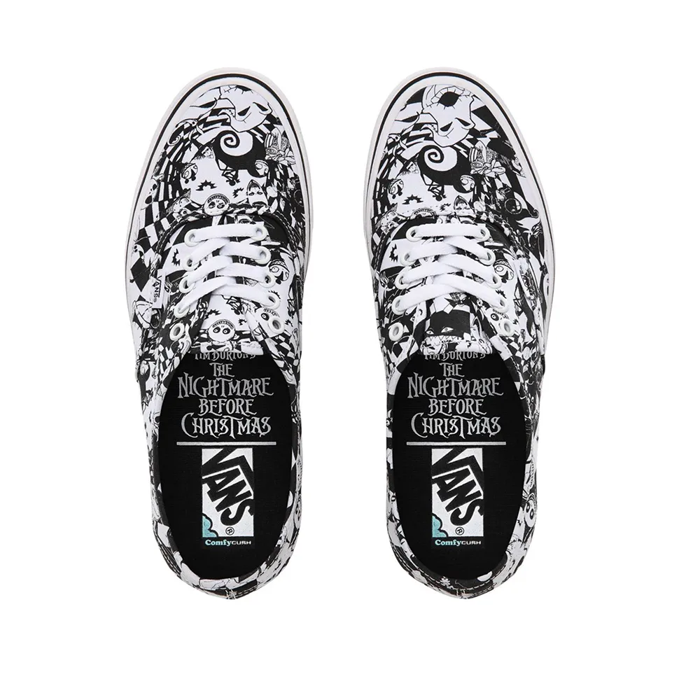 Vans x DISNEY Comfycush Authentic Sneakers Multi Checker/Nightmare Before Christmas