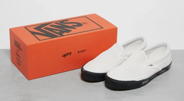 Vault by vans x wtaps og classic slip-on lx size us 13