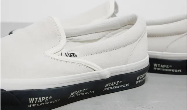 Vault by vans x wtaps og classic slip-on lx size us 13