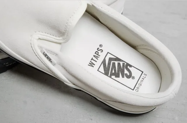 Vault by vans x wtaps og classic slip-on lx size us 13