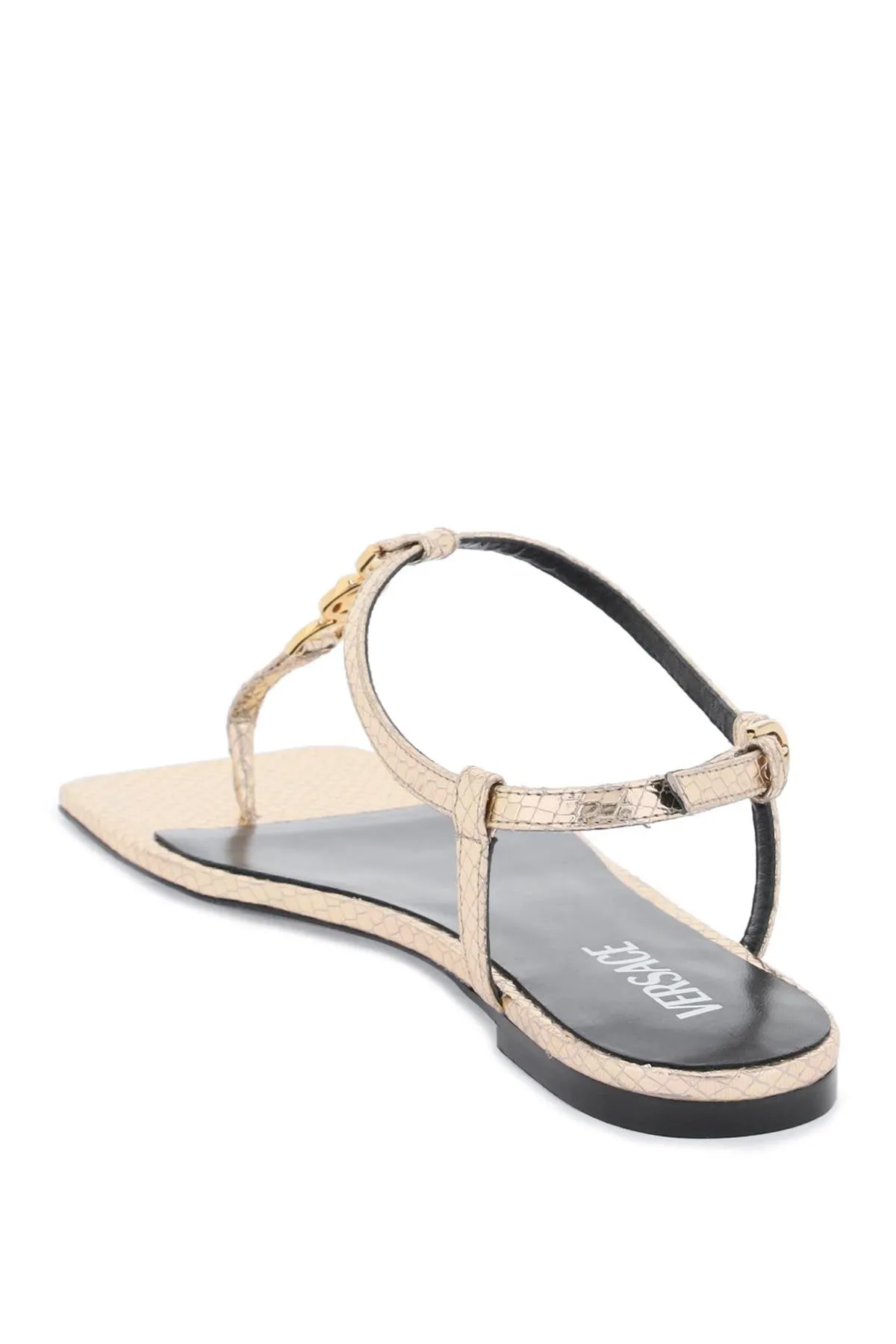 Versace medusa '95 sandals 1013453 1A10001 CHAMPAGNE VERSACE GOLD