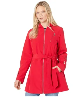 Vince Camuto Hooded and Belted Jacket V10713-ZA Women's