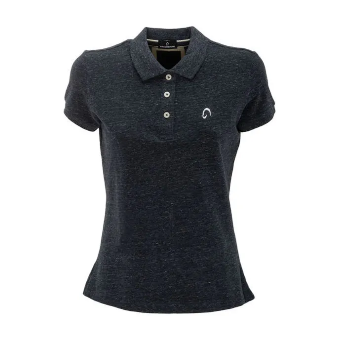 VINTAGE POLO SHIRT FOR WOMEN NIGHTBLUEHEATHER