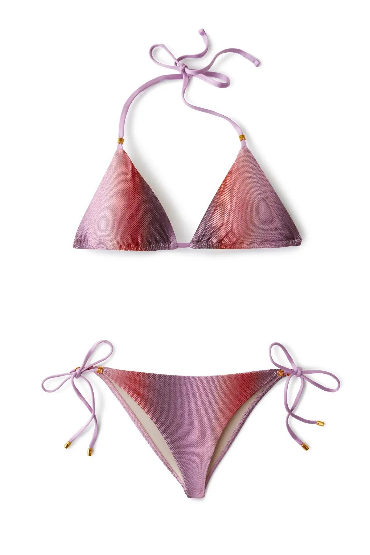 Violet Haze Triangle Bikini Top