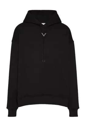 VLOGO COTTON HOODIE