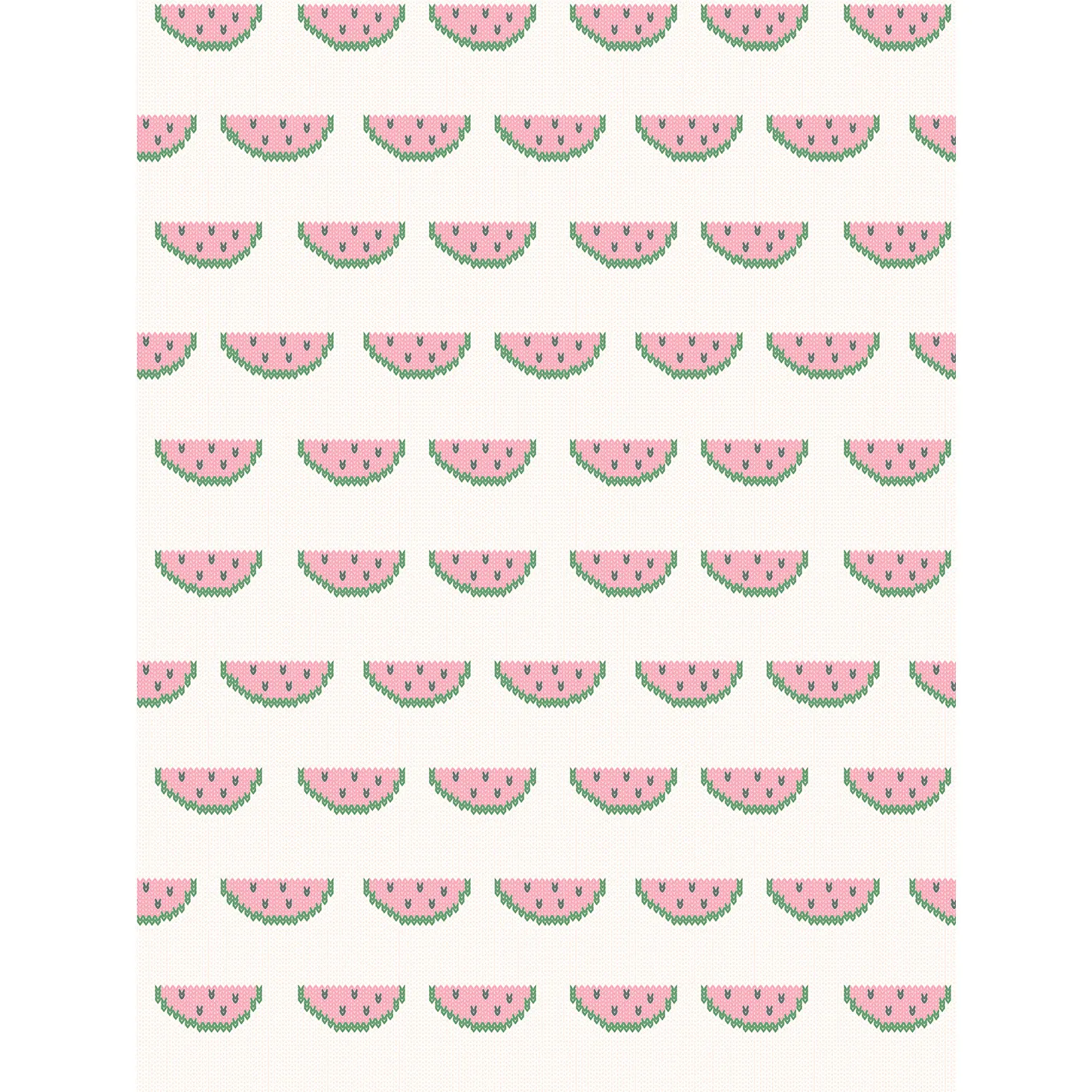 WallShoppe Tea Collection Watermelon Kit Removable Wallpaper, Ballet Slipper