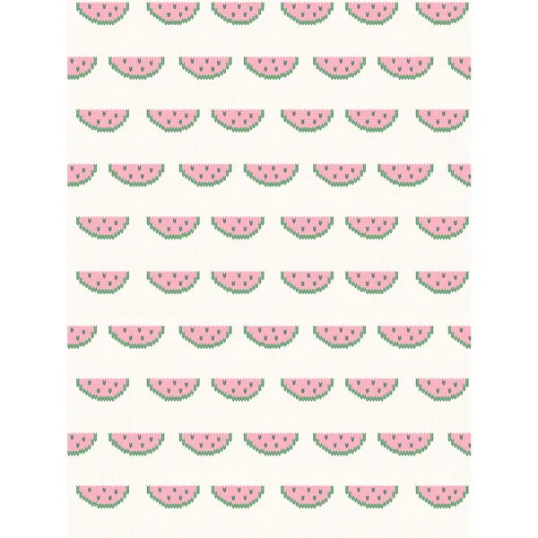 WallShoppe Tea Collection Watermelon Kit Removable Wallpaper, Ballet Slipper