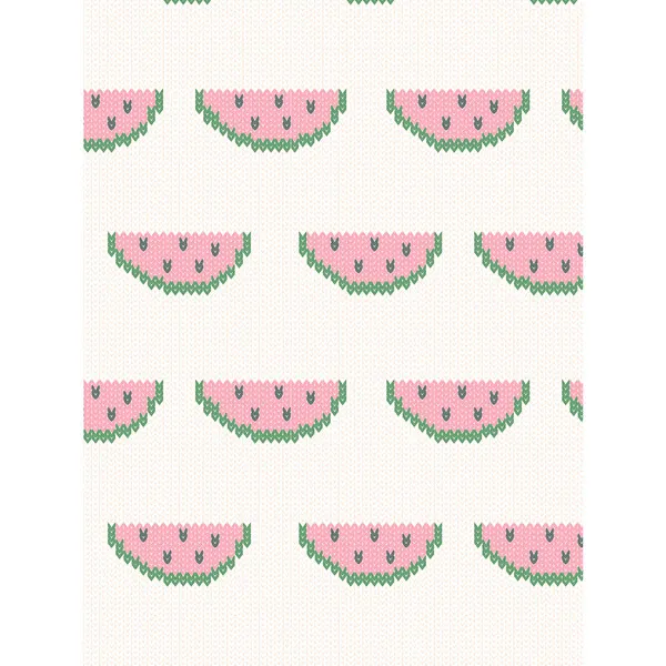 WallShoppe Tea Collection Watermelon Kit Removable Wallpaper, Ballet Slipper