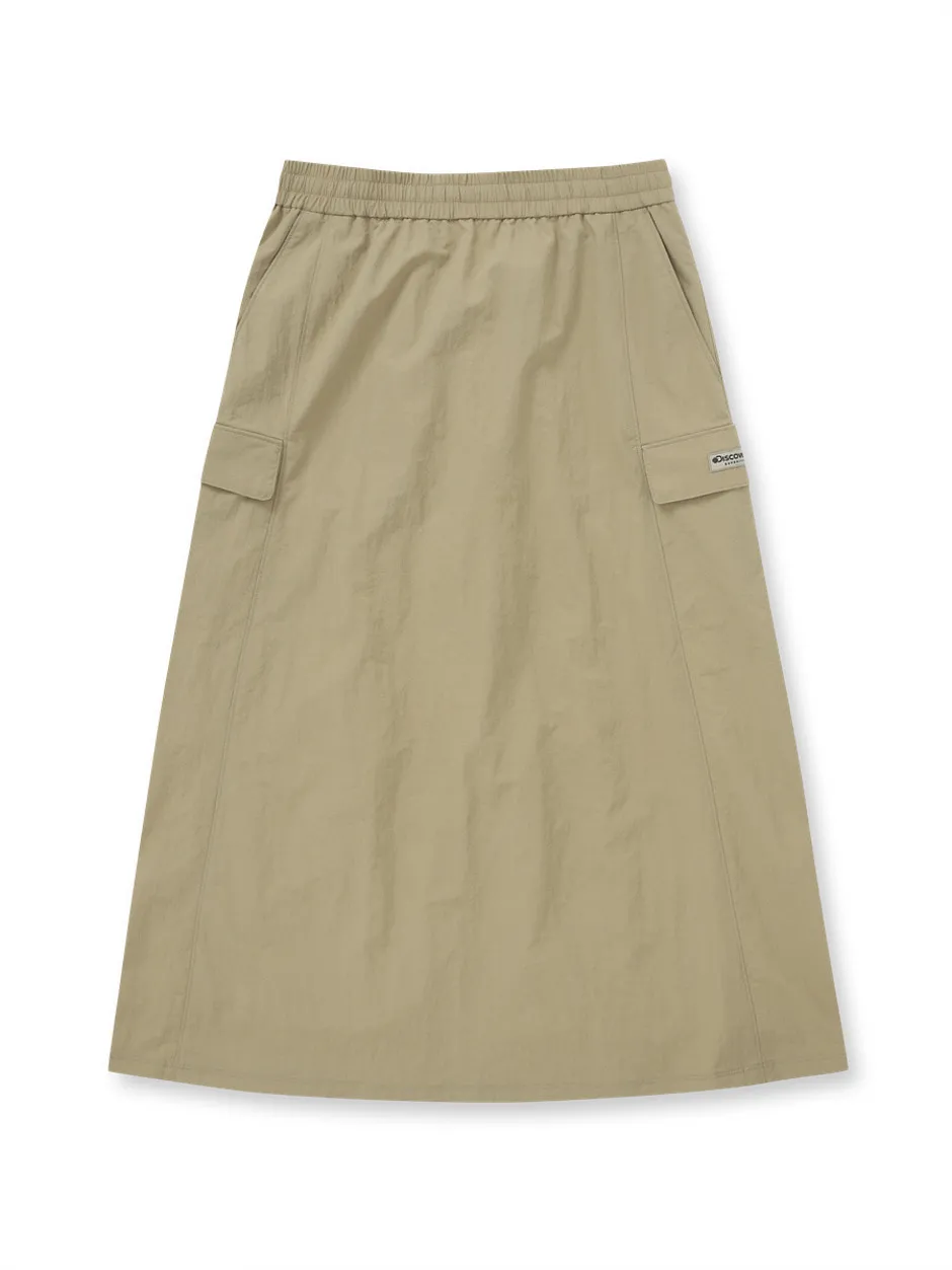 [WMS] Parachute Skirt D.Beige