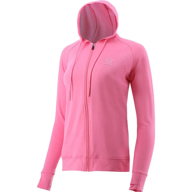 Women's Esme French Terry Full Zip Hoodie Azalea Pink