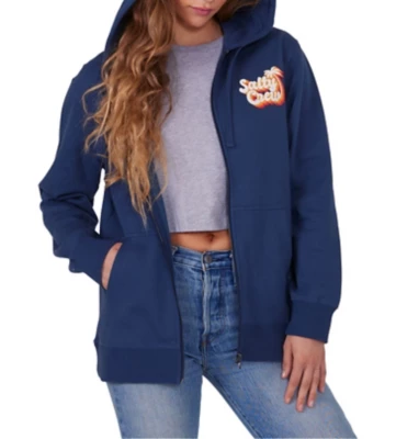 Women's Salty Crew Salty Seventies Zip Hoodie Full Zip