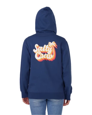 Women's Salty Crew Salty Seventies Zip Hoodie Full Zip