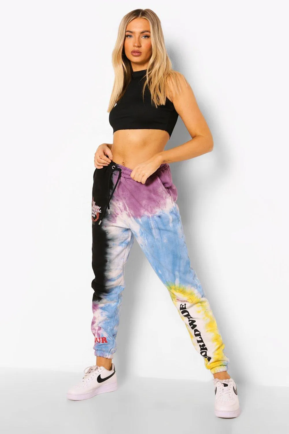 Worldwide Tie Dye Joggers