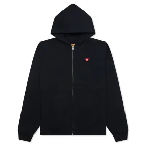 Zip-Up Hoodie - Navy